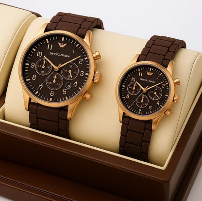 Couple watch ❤️‍🩹 pack of 2 pcs