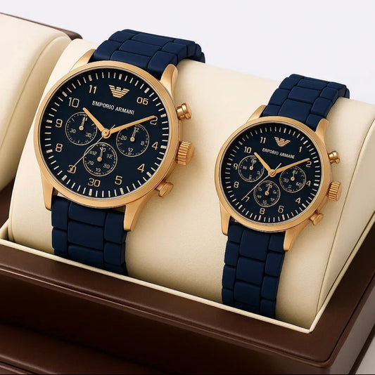Couple watch ❤️‍🩹 pack of 2 pcs