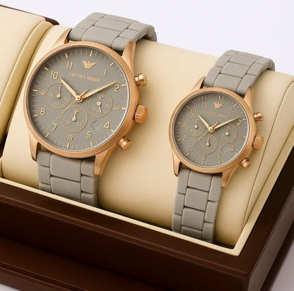 Couple watch ❤️‍🩹 pack of 2 pcs