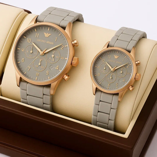 Couple watch ❤️‍🩹 pack of 2 pcs